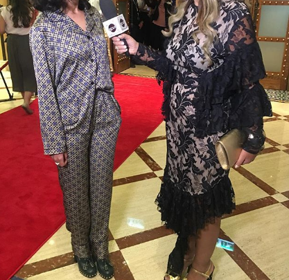 بالصور - نجمة تحضر لمهرجان دبي السينمائي بـ