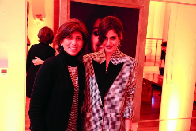 نور عريضة ورئيسة التحرير فاديا فهد