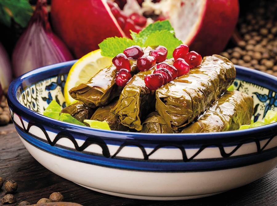 ورق عنب على الطريقة السورية