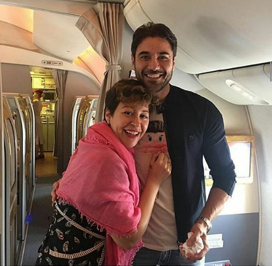 بالصور - بوادر علاقة بين أحمد عزّ ومنّة شلبي