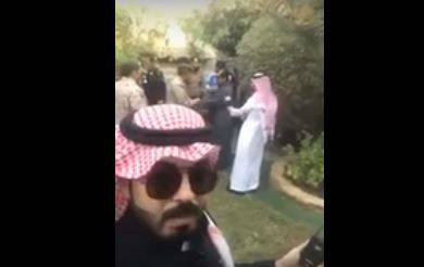 فيديو.. سقوط شظايا صاروخ الحوثي على منزل فنان سعودي