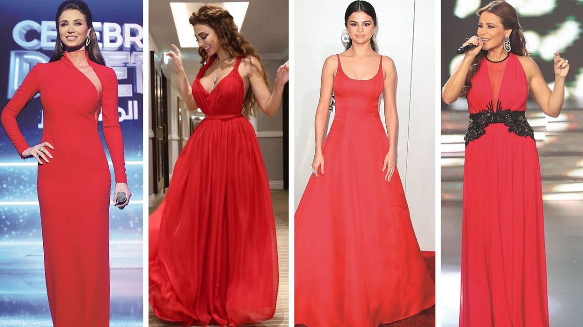 من هن النجمات اللواتي تألقن باللون الأحمر في الـ 2017؟