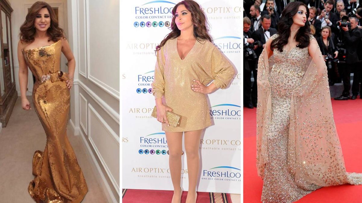 إحتفلي بالعام الجديد مع أجمل 10 إطلالات للنجمات باللون الذهبي!