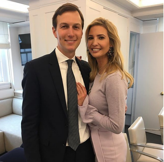 بالصور – إيفانكا ترامب تحتفل بعيد ميلاد زوجها برسالة رومنسية