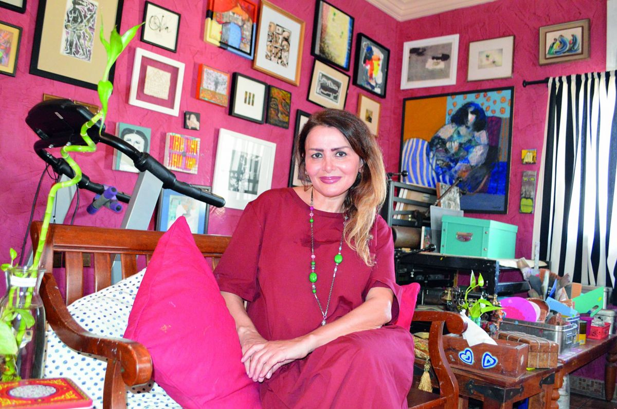 الفنانة التشكيلية علا حجازي: مقاماتي اللونية من الشجن والحكمة وحب الحياة