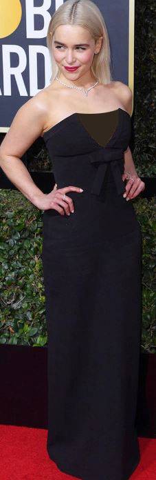 Emilia Clarke in Miu Miu