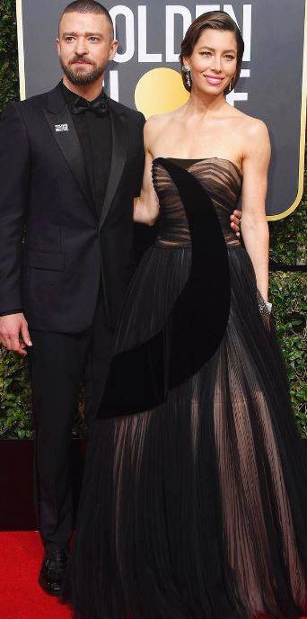 Jessica Biel in Dior