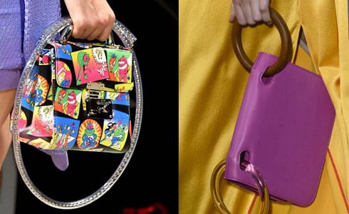 الحلقات الدائرية تميز حقائب ربيع وصيف 2018