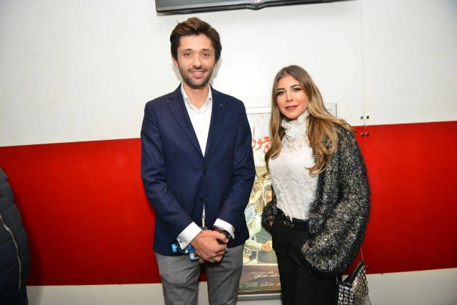 بالصور - نجل محمود عبد العزيز يحتفل بفيلمه.. وماذا عن قبعة خالد الصاوي؟