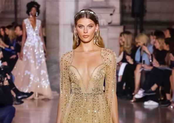 مجموعة أزياء جورج حبيقة بإبداع وأنوثة الحضارة اليونانية