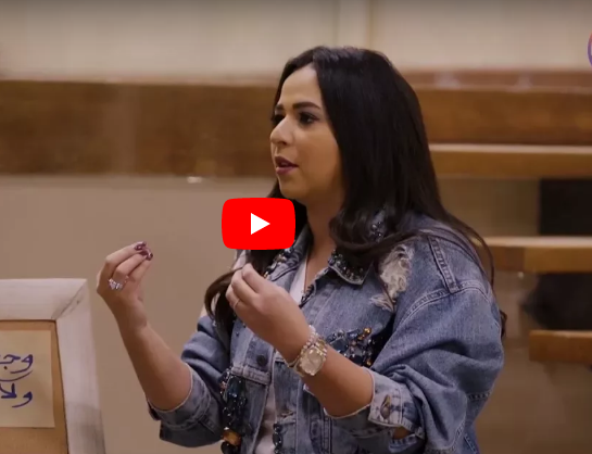 بالفيديو - أحمد فهمي لإيمي سمير غانم: 