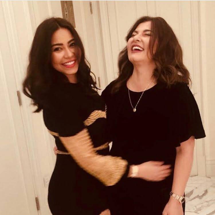 بالصور - شيرين عبدالوهاب تسرق من نانسي فستانها ‎