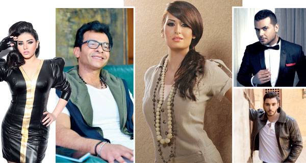 يوم الحب يشعل المنافسة بين المطربين