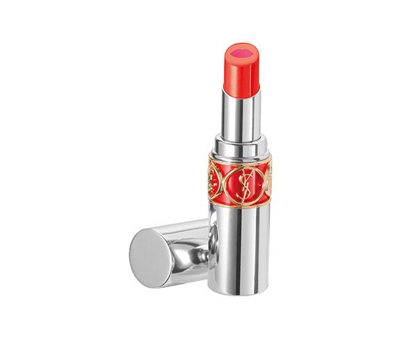 متألق YSL Volupte Tint in Balm Volupte in Catch Me Orange no.8