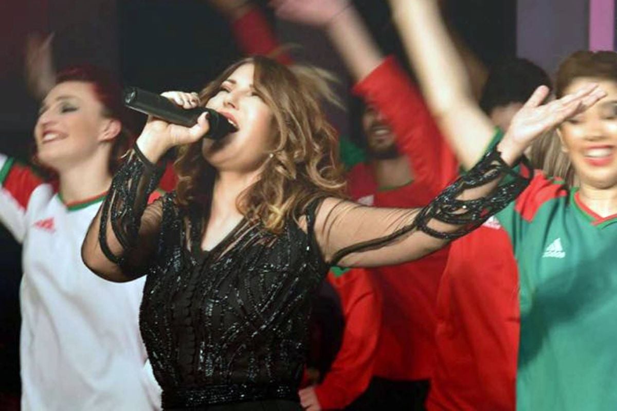 بالصور- كيف أطلت سميرة سعيد في حفلتها بالمغرب؟
