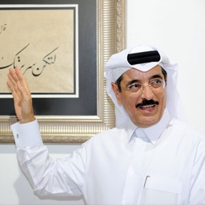 وزير الثقافة والفنون والتراث القطري الدكتور حمد بن عبد العزيز الكواري...
