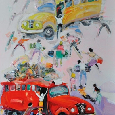 معرض الرسام اللبناني حسن جوني...