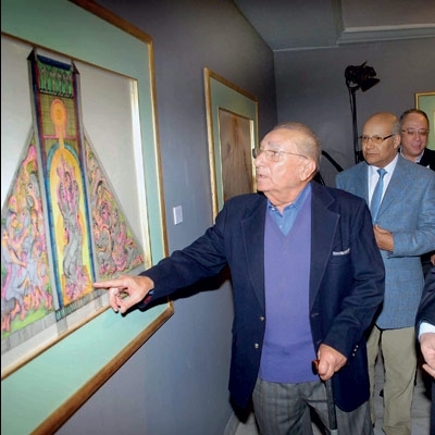 معرض صالح رضا... 