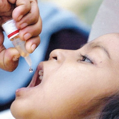 شلل الأطفال...