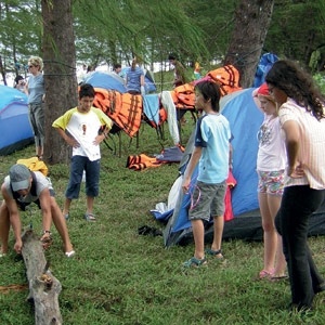 المخيم الصيفي...  