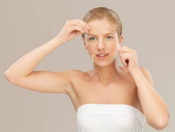 التقشير لتجديد البشرة