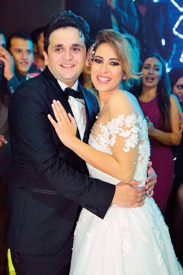 مصطفى خاطر وزوجته