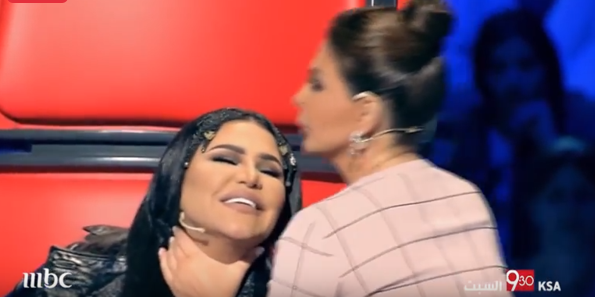 بالفيديو - اليسا تخنق أحلام... اليكم 