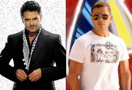 بالصور- ما الذي جمع عمرو دياب وراغب علامة وكيف أطل كل منهما؟