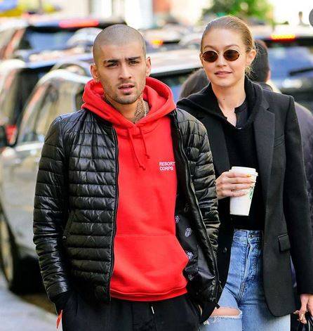 صور رومنسية.. عودة جيجي حديد لحبيبها زين مالك