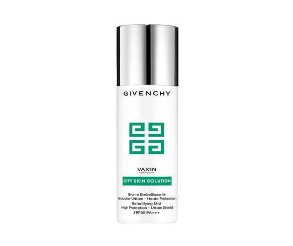مجمّل وواقٍ Givenchy Vaxin City Skin Solution Beautifying Mist High Protection Urban Shield SPF 30 PA+++ مجمّل وواقٍ Givenchy Vaxin City Skin Solution Beautifying Mist High Protection Urban Shield SPF 30 PA+++