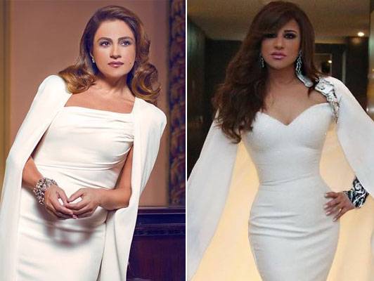 فستان ارتدته جميع النجمات... من الأجمل بِهَ؟