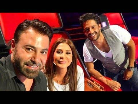 بالفيديو - كواليس The voice يكشف علاقة لجنة التحكيم المميزة.. هكذا تغزل عاصي باليسا