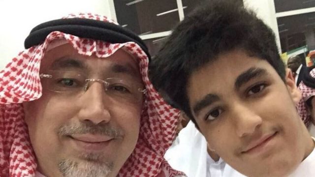 قصة موجعة بالصور.. سعودي يروي مأساة ابنه مع سرطان نادر
