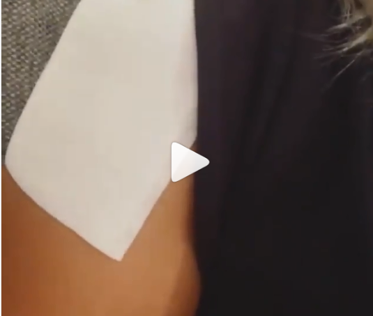 بالفيديو - مايا دياب بشعر قصير جداً وتتعرض لحادث خطير: 