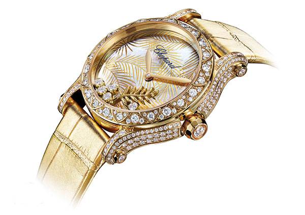 ساعة Happy Palm Chopard تحاكي مهرجان كان السينمائي