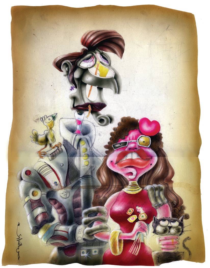 قبل انطلاق مونديال روسيا لكرة القدم: 350 فناناً يبدعون في ملتقى الكاريكاتير