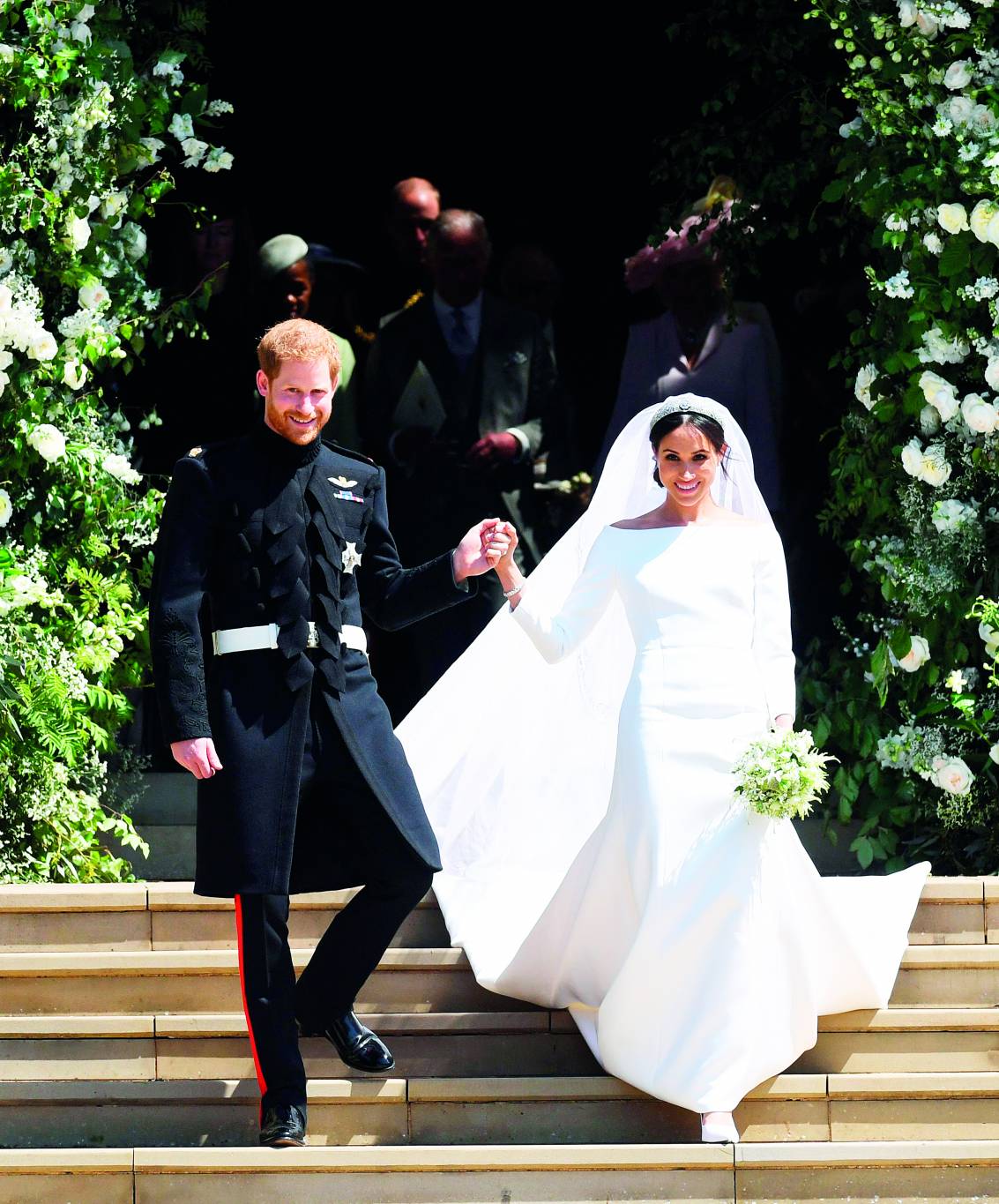 زفاف الأمير هاري وميغان ماركل: كسر التقاليد الملكية البريطانية وحضور قوي للأميرة ديانا