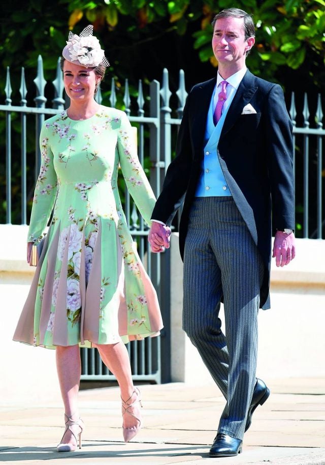 بيبا ميدلتون وزوجها