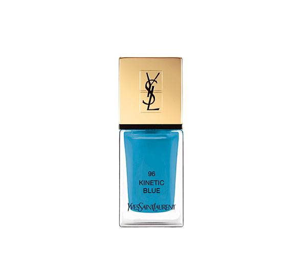 YSL La Laque Couture in Kinetic Blue no.96 YSL La Laque Couture in Kinetic Blue no.96