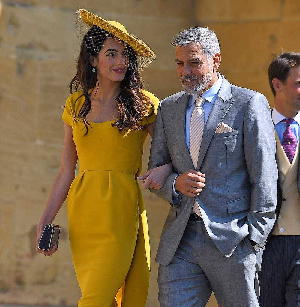 لن تصدقوا كم مستحضراً وضعت أمل كلوني على وجهها ليوم زفاف الأمير هاري... وهذه هي الكلفة