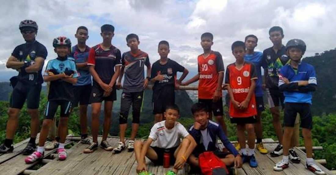 أخيراً-  صبية الكهف التايلانديين إلى برّ الأمان ... ورسالة المسعف المتوفى لزوجته تبكي الملايين