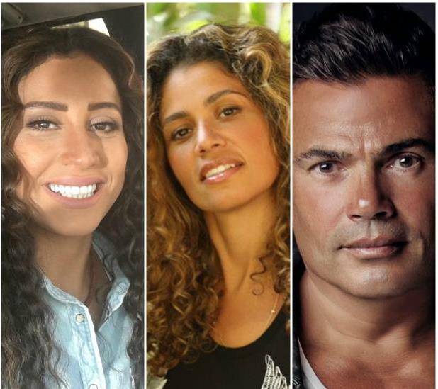 بعد رحلة روسيا والأحضان المتبادلة - كيف ردت زينة عاشور على عمرو دياب ودينا الشربيني؟