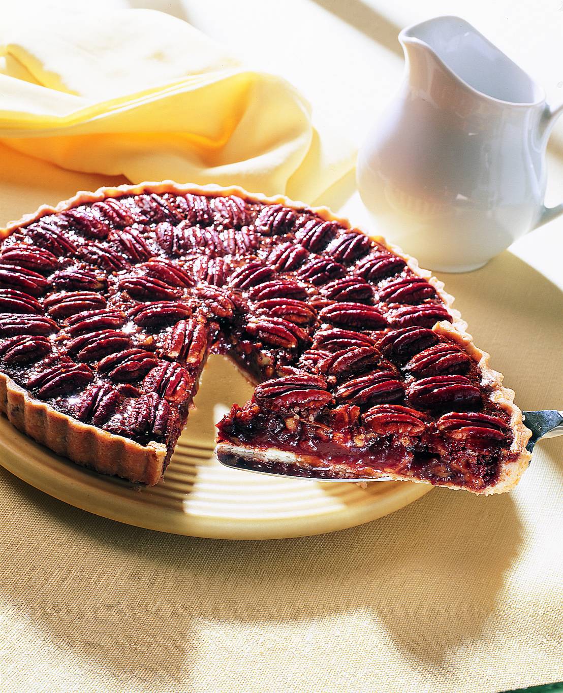 تارت الشوكولا والجوز