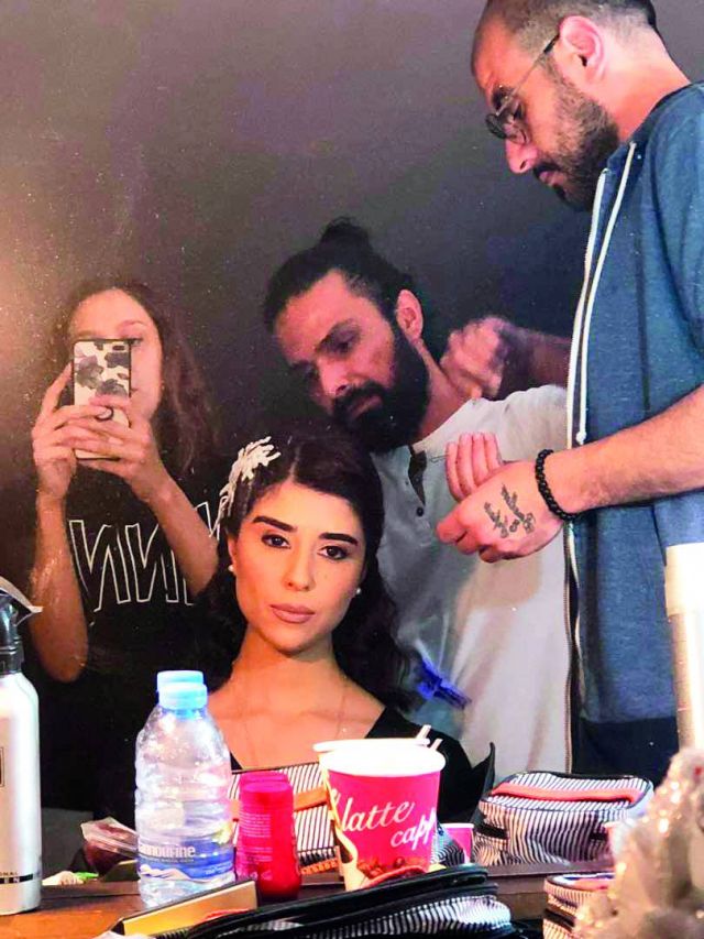 زينة مكّي في الكواليس