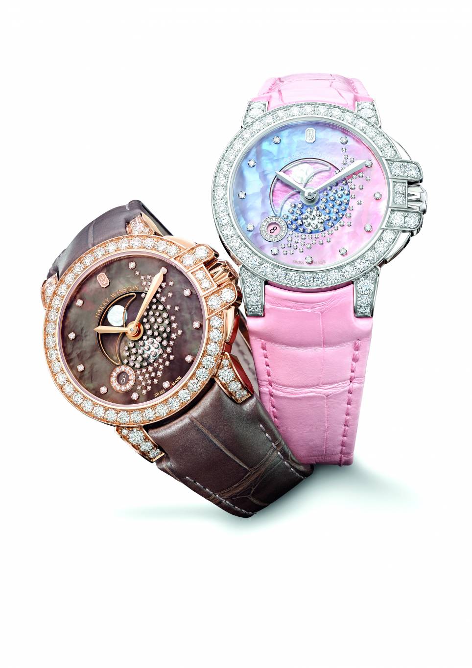 الساعة الأكثر رومنسية وشاعرية Harry Winston Ocean Moon Phase