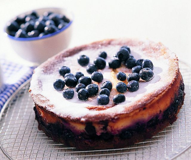 تشيزكايك التوت الأزرق