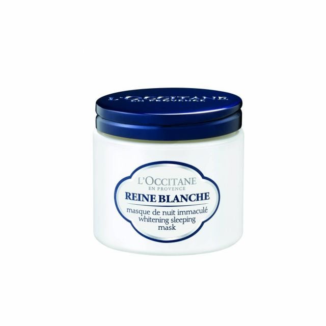 9• مزيل للكلف L'Occitane Reine Blanche Illuminating Whitening Sleeping Mask 9• مزيل للكلف L'Occitane Reine Blanche Illuminating Whitening Sleeping Mask