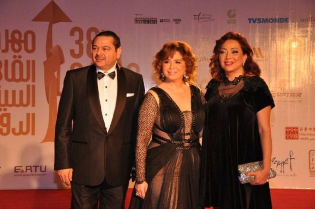 ايناس مع الهام شاهين