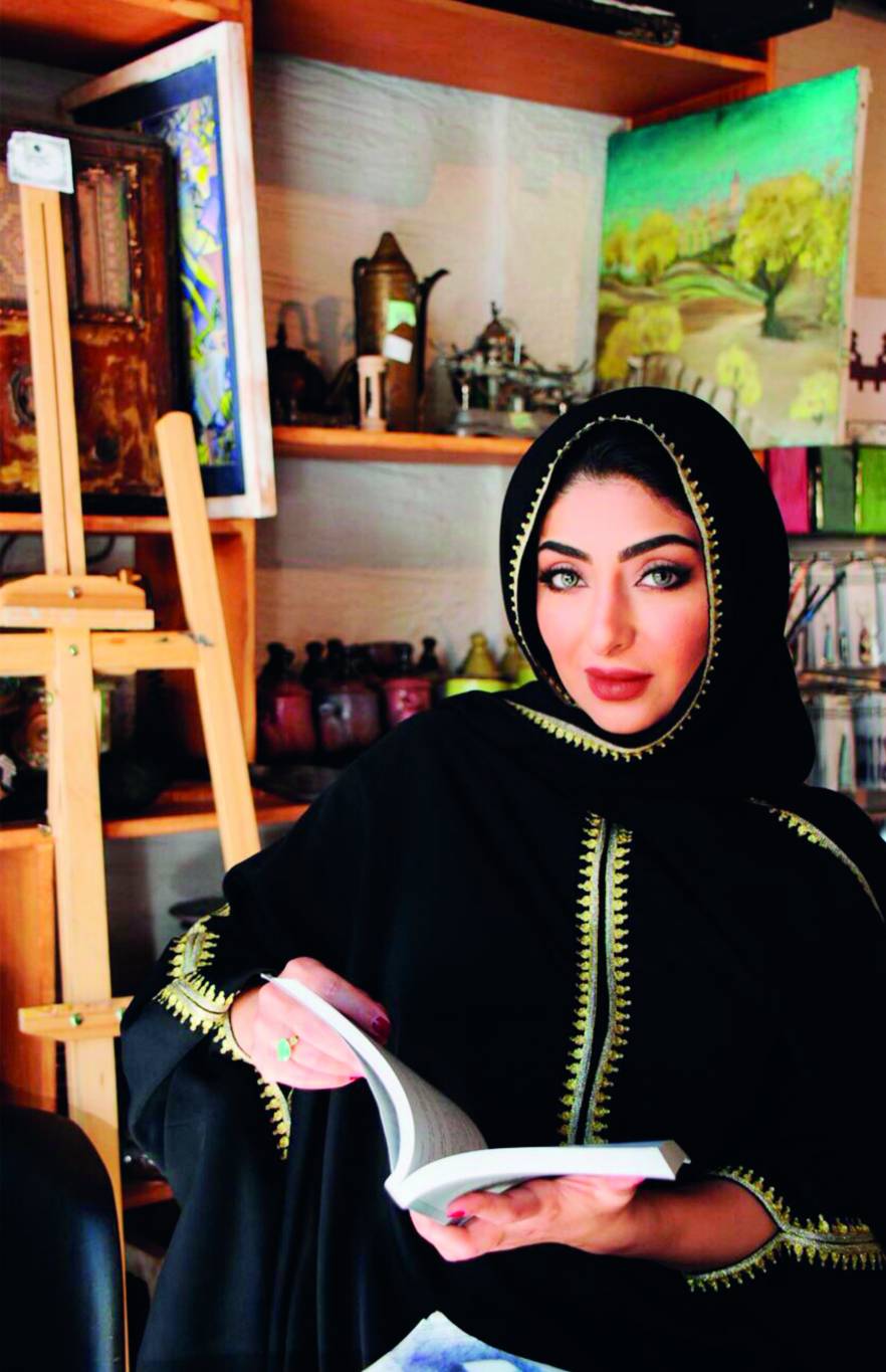 الكاتبة السعودية مها النهدي تتنفّس المشاعر في سطور الكلمات