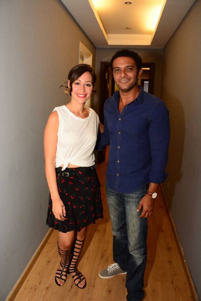 آسر ياسين ومنة شلبي